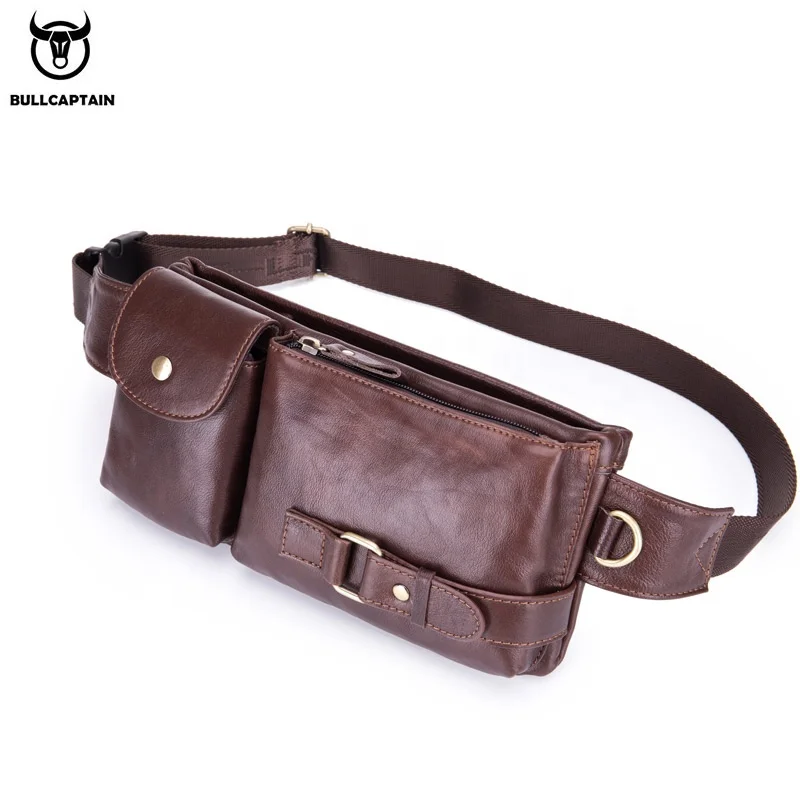 BULLCAPTAIN men's leather belt bag waist bag for man mobile phone diagonal chest bag
BULLCAPTAIN men's leather belt bag waist bag for man mobile phone diagonal chest bag