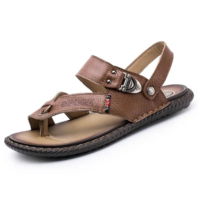 RB-173 Hot Selling Men Black And Brown Summer Leather Sandals For Men, Black,brown,khaki
RB-173 Hot Selling Men Black And Brown Summer Leather Sandals For Men, Black,brown,khaki