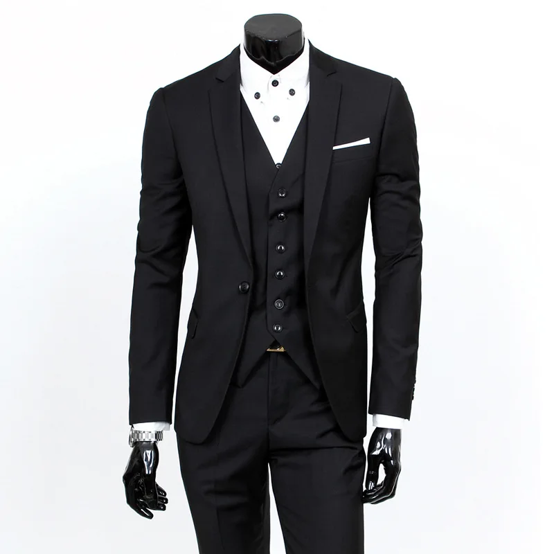 S0082A Wedding 3 Piece Suit set business professional formal wear small tuxedos men's suits, Customized color
S0082A Wedding 3 Piece Suit set business professional formal wear small tuxedos men's suits, Customized color
