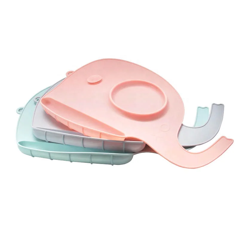 Elephant custom children silicone plate baby food plate food plate covers silicone baby feeding bowl
Elephant custom children silicone plate baby food plate food plate covers silicone baby feeding bowl
