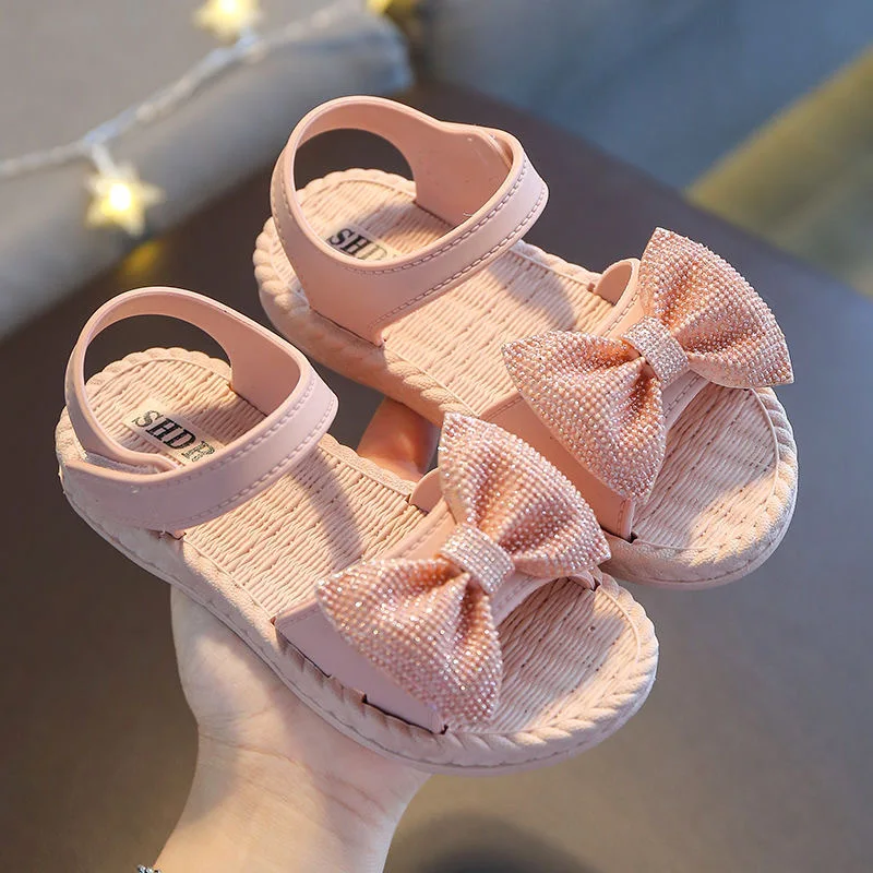 kids Girls sandals summer new Korean version large children leisure flat soft princess shoes all-match little girl beach shoes, Pink green black yellow
kids Girls sandals summer new Korean version large children leisure flat soft princess shoes all-match little girl beach shoes, Pink green black yellow