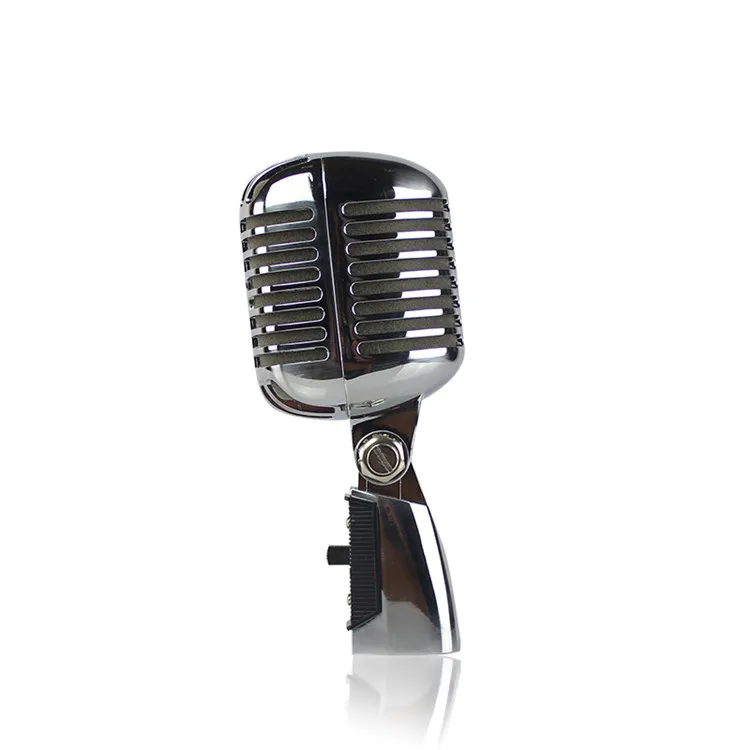 Stage Concert Classic Retro Style Microphone 55H Heart-Shaped DJ Music Dynamic Microphone
Stage Concert Classic Retro Style Microphone 55H Heart-Shaped DJ Music Dynamic Microphone
