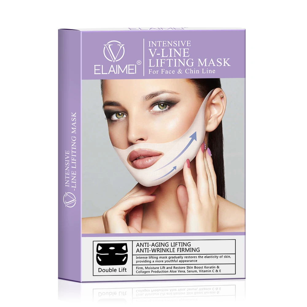ELAIMEI wholesale private label anti-aging face skin care whitening cream intensive V-line lifting facial mask
ELAIMEI wholesale private label anti-aging face skin care whitening cream intensive V-line lifting facial mask