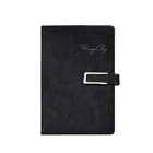 Custom A5 Pu Diary Leather Dotted Notebook Hardcover Weekly Monthly Daily Goal Planner Notebook