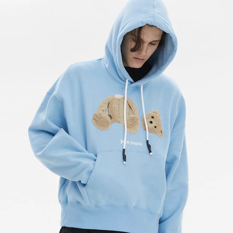 Brand Bear Embroidered Pullover Sweatshirt 100% Cotton Casual Hoodie, Different colors and support to customized
Brand Bear Embroidered Pullover Sweatshirt 100% Cotton Casual Hoodie, Different colors and support to customized