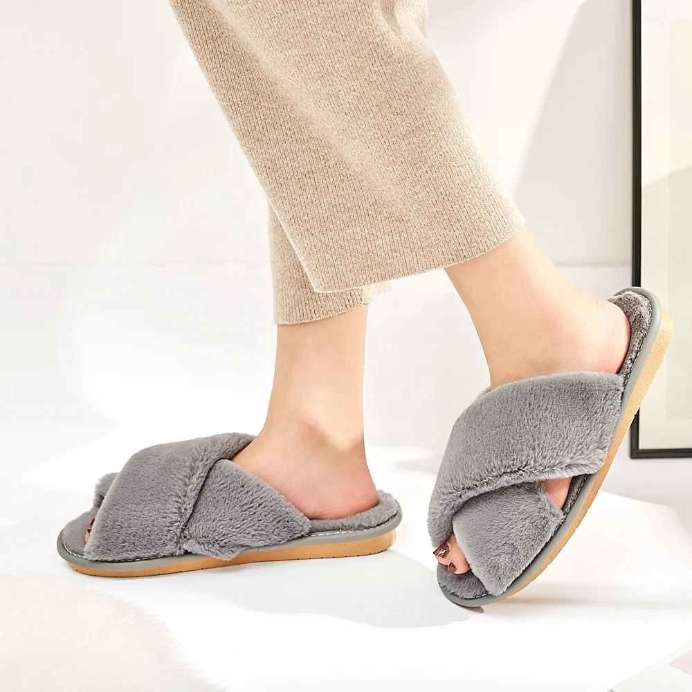 Fashion Indoor Slides Custom Women Fluffy Cross Faux Rabbit Fur House Slipper, Customized color
Fashion Indoor Slides Custom Women Fluffy Cross Faux Rabbit Fur House Slipper, Customized color
