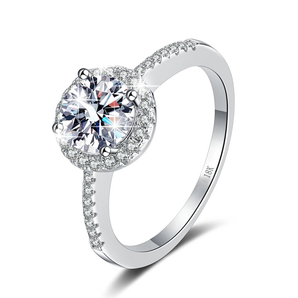 Classic Women Gold Ring Fine Jewelry Engagement Wedding 1 Carat D Color Moissanite Diamond 10K 14K 18K Gold Rings
Classic Women Gold Ring Fine Jewelry Engagement Wedding 1 Carat D Color Moissanite Diamond 10K 14K 18K Gold Rings
