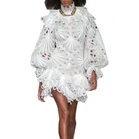 A3355 White Big Bell Layers Hot Sell Fashion Casual Dresses Hollow Out Puff Sleeves Embroidered Lace Clothing Dress
A3355 White Big Bell Layers Hot Sell Fashion Casual Dresses Hollow Out Puff Sleeves Embroidered Lace Clothing Dress