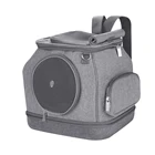 Touch-Rich Factory direct sale pet out carrying double shoulder carrying ventilating dog bag