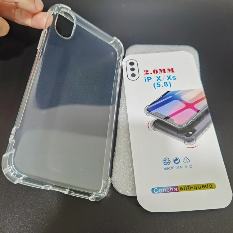 High clear 2.0mm airbag shockproof transparent TPU cell mobile phone accessories cover case for iphone x / xs
High clear 2.0mm airbag shockproof transparent TPU cell mobile phone accessories cover case for iphone x / xs