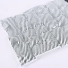 100%cotton dyed fabric 3D ladder pattern textile woven fabric for garment customized color