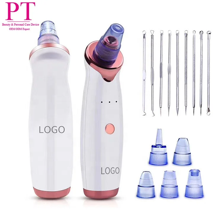 

Beauty Device Acne Removal Derma Suction Machine Whitehdead Comedone Extractor Deep Cleansing Vacuum Blackhead Remover Tool Kit