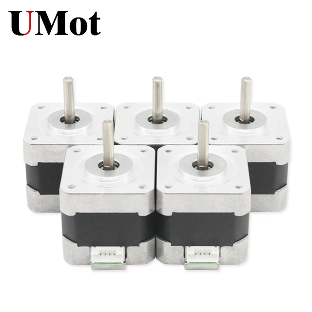 送料無料nema 17ハイブリッドステッピングモーターcnc 1.68a 38n.cm 4線式1個42mmモーター3dプリンター用大在庫