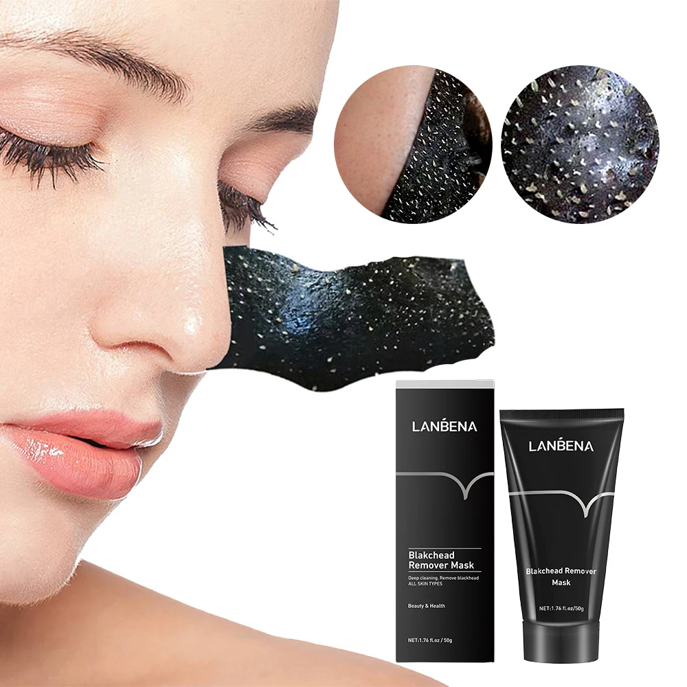 LANBENA bamboo charcoal facial pore cleansing remove blackhead mask free shipping, Black
LANBENA bamboo charcoal facial pore cleansing remove blackhead mask free shipping, Black