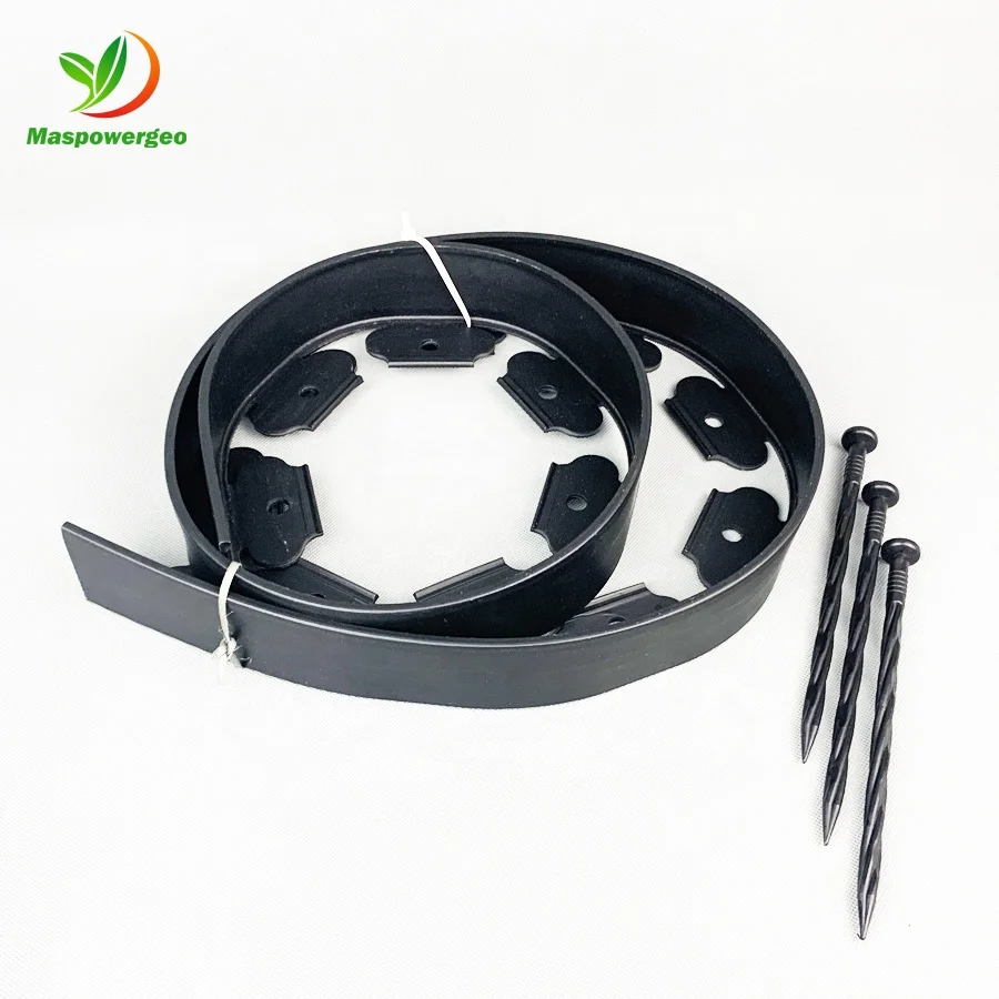 no dig flexible garden plastic lawn edging, Green,black, brown, grey
no dig flexible garden plastic lawn edging, Green,black, brown, grey