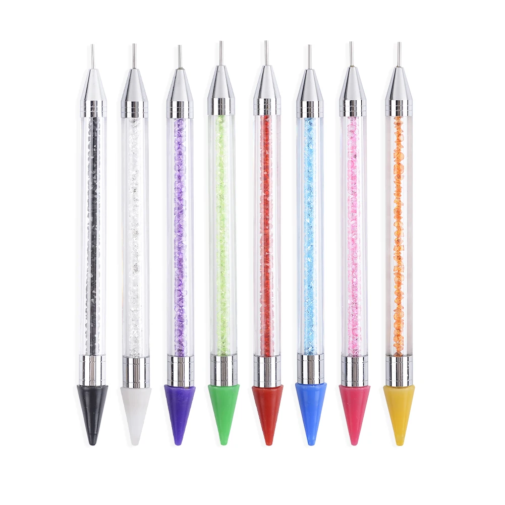 Professional Double Head Nail Art Decor silicone Carving Crayon Dotting Tool Nail Pen
Professional Double Head Nail Art Decor silicone Carving Crayon Dotting Tool Nail Pen