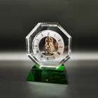 Crystal Trophy Trophycrystal Crystal Clock Trophy Color Base