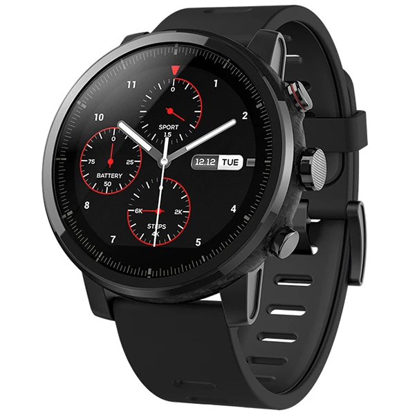 

Xiao mi Huami Amazfit Smart Watch Stratos 2 English Version GPS PPG Heart Rate Monitor 5ATM Waterproof Sports Men Smartwatch