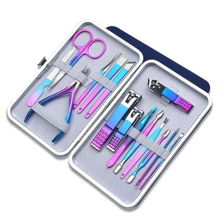 RLT 18 in 1 high quality russian pro professional beauty manicure pedicure pouch implements personal care tools kit, Picture color or customized
RLT 18 in 1 high quality russian pro professional beauty manicure pedicure pouch implements personal care tools kit, Picture color or customized