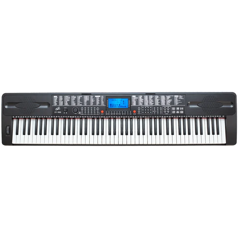 Piano Keyboard 88 Keys Black White 988 Song CHINA big LED SCREEN Plastic Color Weight Material Origin Percussion Type Demo Size
Piano Keyboard 88 Keys Black White 988 Song CHINA big LED SCREEN Plastic Color Weight Material Origin Percussion Type Demo Size