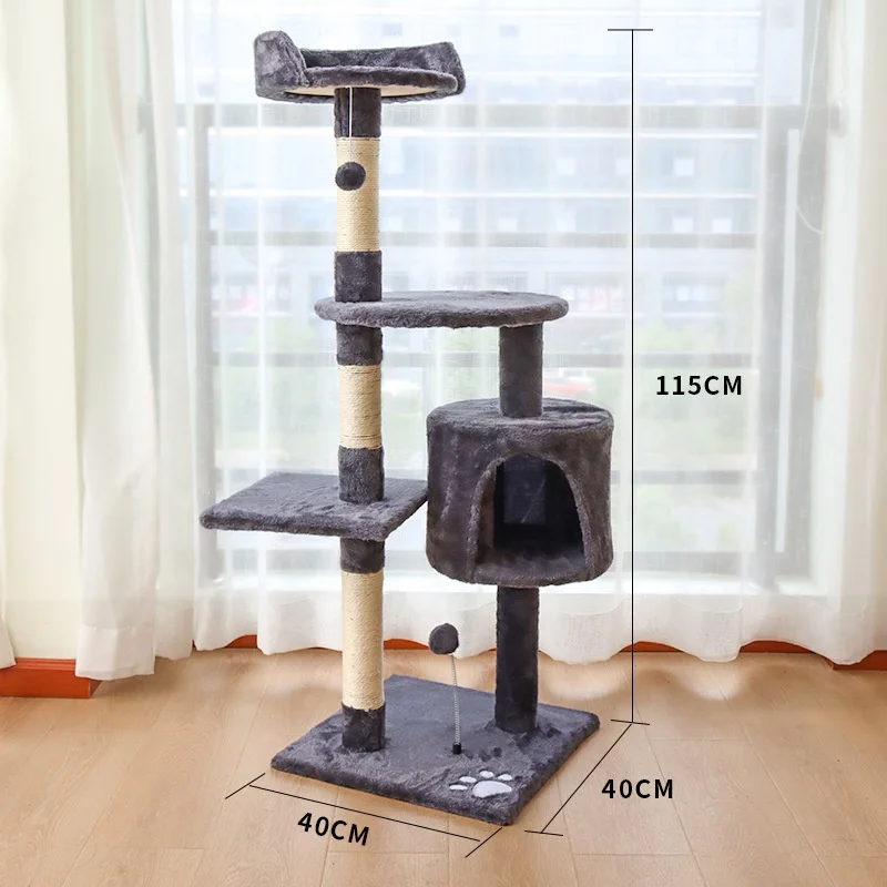Manufacturer Cat Tree Pet House Cats Modern Large Big Climbing Scratching Tree, Picture
Manufacturer Cat Tree Pet House Cats Modern Large Big Climbing Scratching Tree, Picture