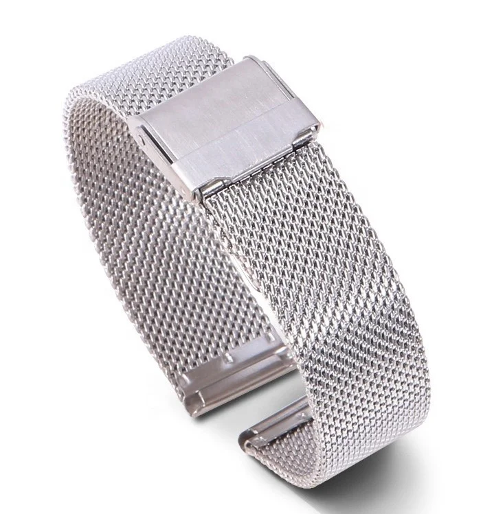 HANSUN MWB001 Mesh Watch Strap by 304 Stainless Steel with 10/12/14/16/18/20/22mm, Silver, gold, rose gold, black
HANSUN MWB001 Mesh Watch Strap by 304 Stainless Steel with 10/12/14/16/18/20/22mm, Silver, gold, rose gold, black