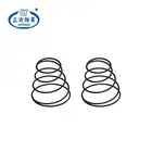 Spring manufacture custom carbon steel flexible conical down pressure spring