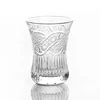 New products 4.6oz small glass tea cup crystal moroccan tea glassware