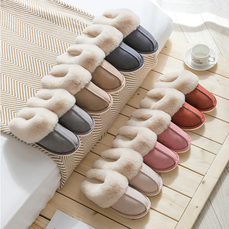 Women's Indoor Pantuflas Non slip Winter Warm Memory Foam Fluffy Soft Home Slippers for Ladies
Women's Indoor Pantuflas Non slip Winter Warm Memory Foam Fluffy Soft Home Slippers for Ladies
