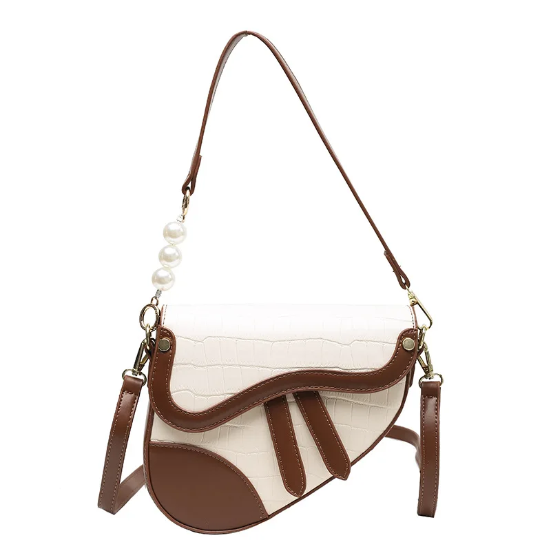2021 New Style Stone Pattern Shoulder Bags Ladies Leather Saddle Handbags, White, black, brown
2021 New Style Stone Pattern Shoulder Bags Ladies Leather Saddle Handbags, White, black, brown