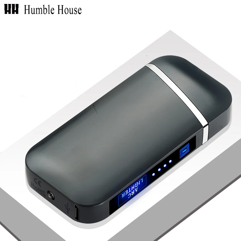 Wholesale Rechargeable Flameless lighter Electric USB Lighter Double Arc Lighter HL319
Wholesale Rechargeable Flameless lighter Electric USB Lighter Double Arc Lighter HL319