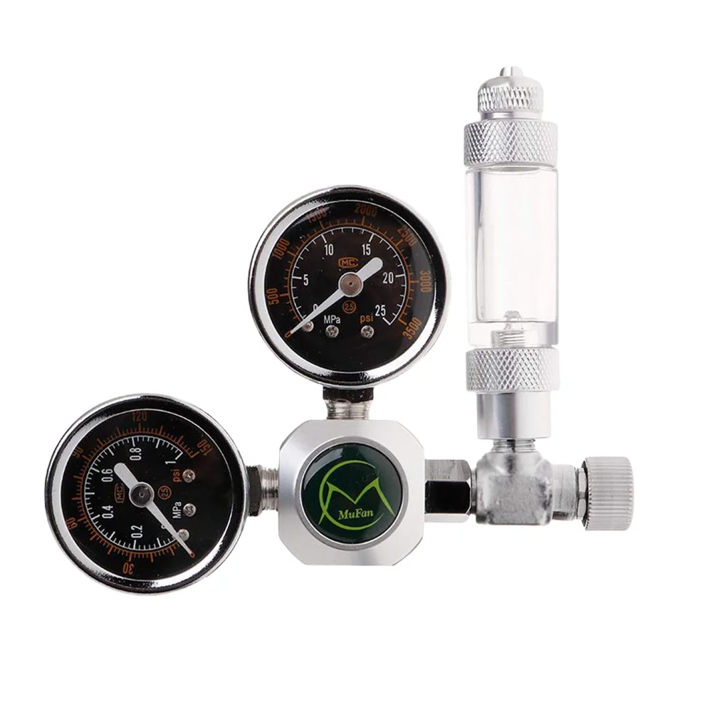 

Aquarium CO2 Regulator with Check Valve Bubble Counter Aquarium Carbon dioxide pressure-reducing valve