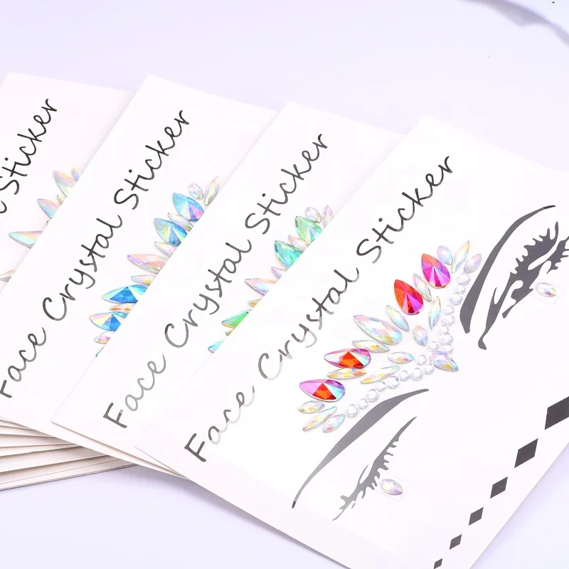 New Fashion Styles Hot Selling Body Tattoo Stickers Eye Jewels Face Crystal Sticker, Different colors
New Fashion Styles Hot Selling Body Tattoo Stickers Eye Jewels Face Crystal Sticker, Different colors