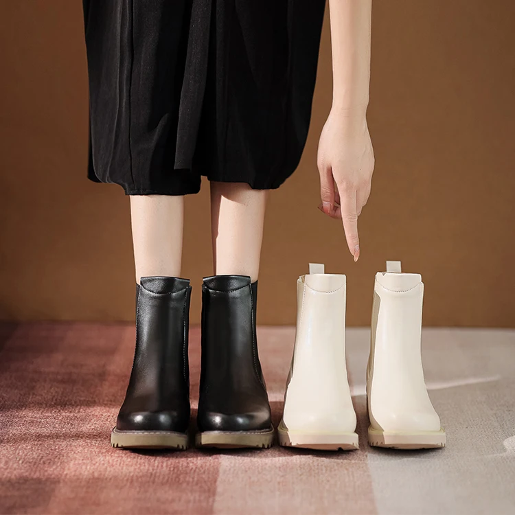 Autumn black winter ankle boots ankle ankle boots cool everyday comfortable flat heel ladies leather boots women shoes, Black,white
Autumn black winter ankle boots ankle ankle boots cool everyday comfortable flat heel ladies leather boots women shoes, Black,white