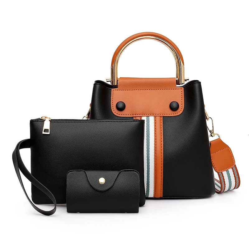 Newest Design Fashion luxury Women Bags 3 Pieces PU Leather Tote Bags Set Women Bags, 5 colors
Newest Design Fashion luxury Women Bags 3 Pieces PU Leather Tote Bags Set Women Bags, 5 colors