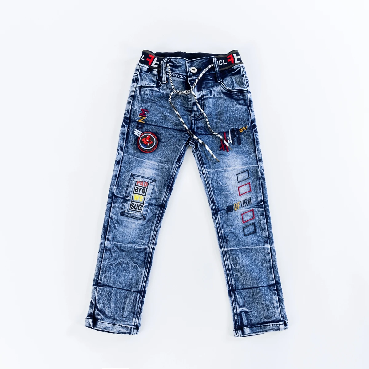 new fashion lighted cartoon label for boys jeans 2-12years kids clothes boys jeans pants blue washing boys trousers
new fashion lighted cartoon label for boys jeans 2-12years kids clothes boys jeans pants blue washing boys trousers