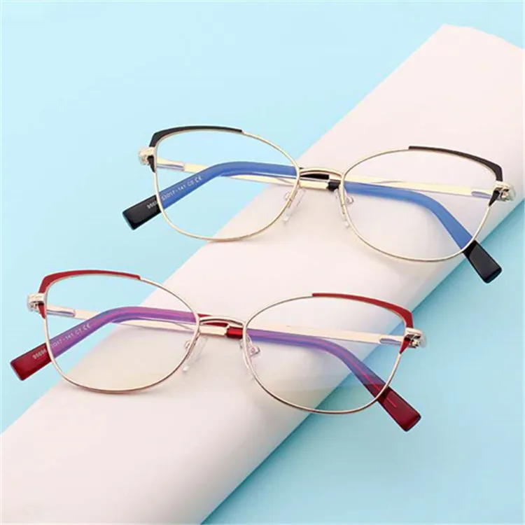 New fashion metal frame cat eye anti blue light glasses, computer anti-Blue light optical frame 2020, 6colors
New fashion metal frame cat eye anti blue light glasses, computer anti-Blue light optical frame 2020, 6colors