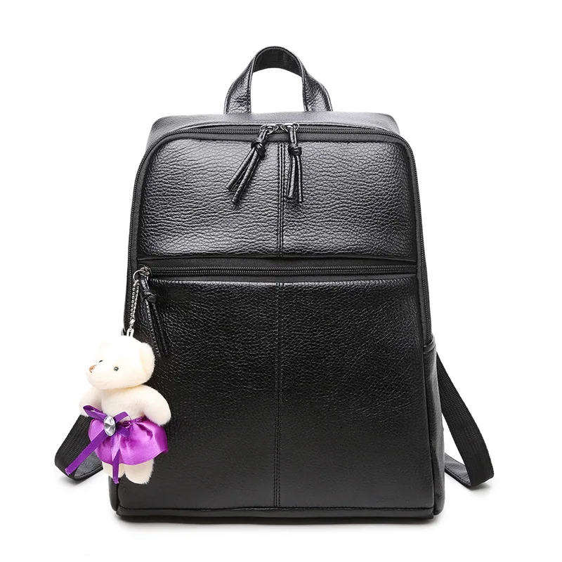 New Arrival 2021 Fashion Black Backpack Large Capacity Shoulders Bags PU Leather Backpack for Girls
New Arrival 2021 Fashion Black Backpack Large Capacity Shoulders Bags PU Leather Backpack for Girls