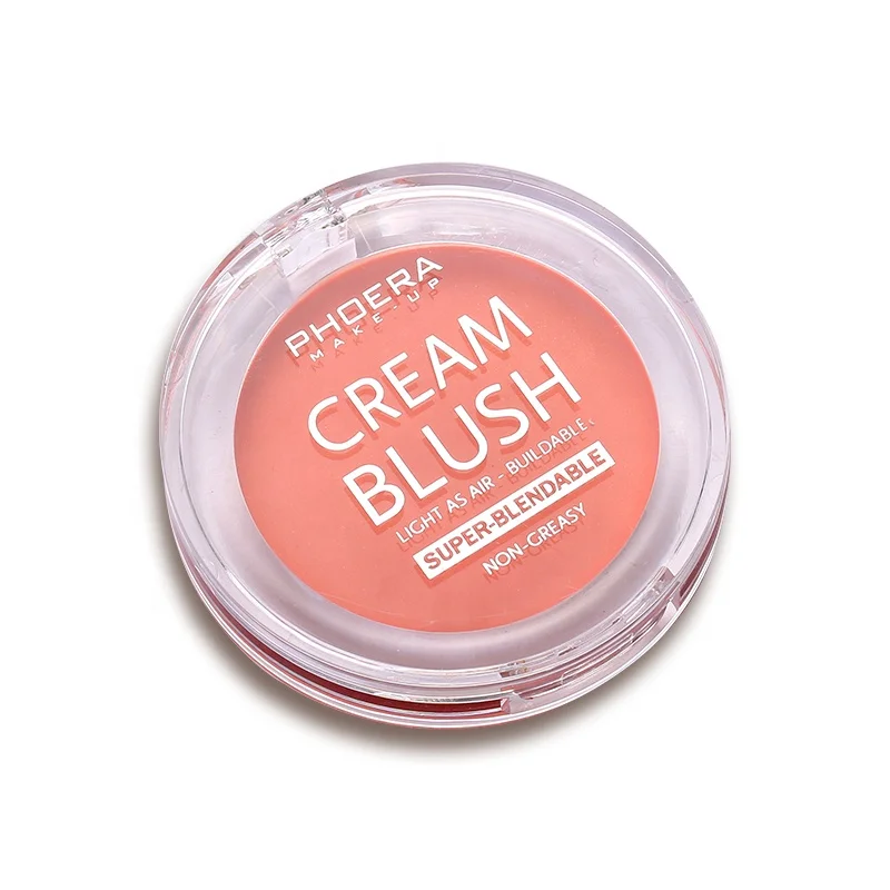 Wholesale Phoera Cream Blush Private Label Blusher Cream Vegan Blush Cream, 8 colors
Wholesale Phoera Cream Blush Private Label Blusher Cream Vegan Blush Cream, 8 colors