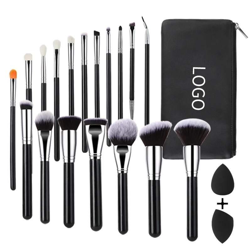FEIYAN Wholesale Professional Make up Brushes Vegan Premium Synthetic Hair Wood Handle 18 pcs Makeup Brush Set With Storage Bag
FEIYAN Wholesale Professional Make up Brushes Vegan Premium Synthetic Hair Wood Handle 18 pcs Makeup Brush Set With Storage Bag