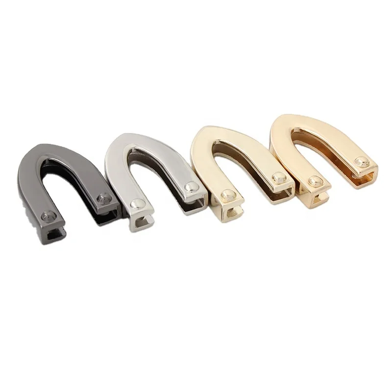 Nolvo World 6 colors metal v-shape end tail clip with screw rope belt buckle tail end clip for handbag
Nolvo World 6 colors metal v-shape end tail clip with screw rope belt buckle tail end clip for handbag