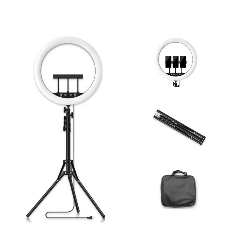 18 Inch Touch Switch Photo Light 5500K Adjustable Brightness Fill Light Photographic Lighting
18 Inch Touch Switch Photo Light 5500K Adjustable Brightness Fill Light Photographic Lighting