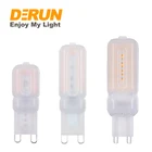プラスチックアンプル電球交換 40 ワットハロゲン 3 ワット 5 ワット 7 ワット 12v 24 v 220 v 240 12v 2700 18k g9 ランプ led ライト装飾、 LED-G9