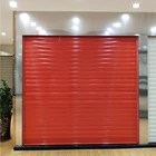 Truck Garage Patio Aluminum Automatic Electric Motor Rolling Shutter Doors With Foam