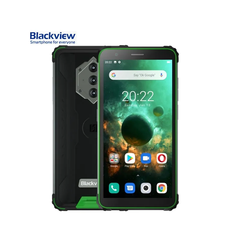 

IP68/IP69K/MIL-STD-810G Waterproof Dustproof Shockproof Blackview BV6600 Rugged Phone, 4GB+64GB