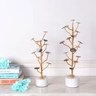 Table Decor Metal IRON TREE TABLE DECORATIVE OBJECT INTERIOR HOME DECOR METAL TABLE STATUE