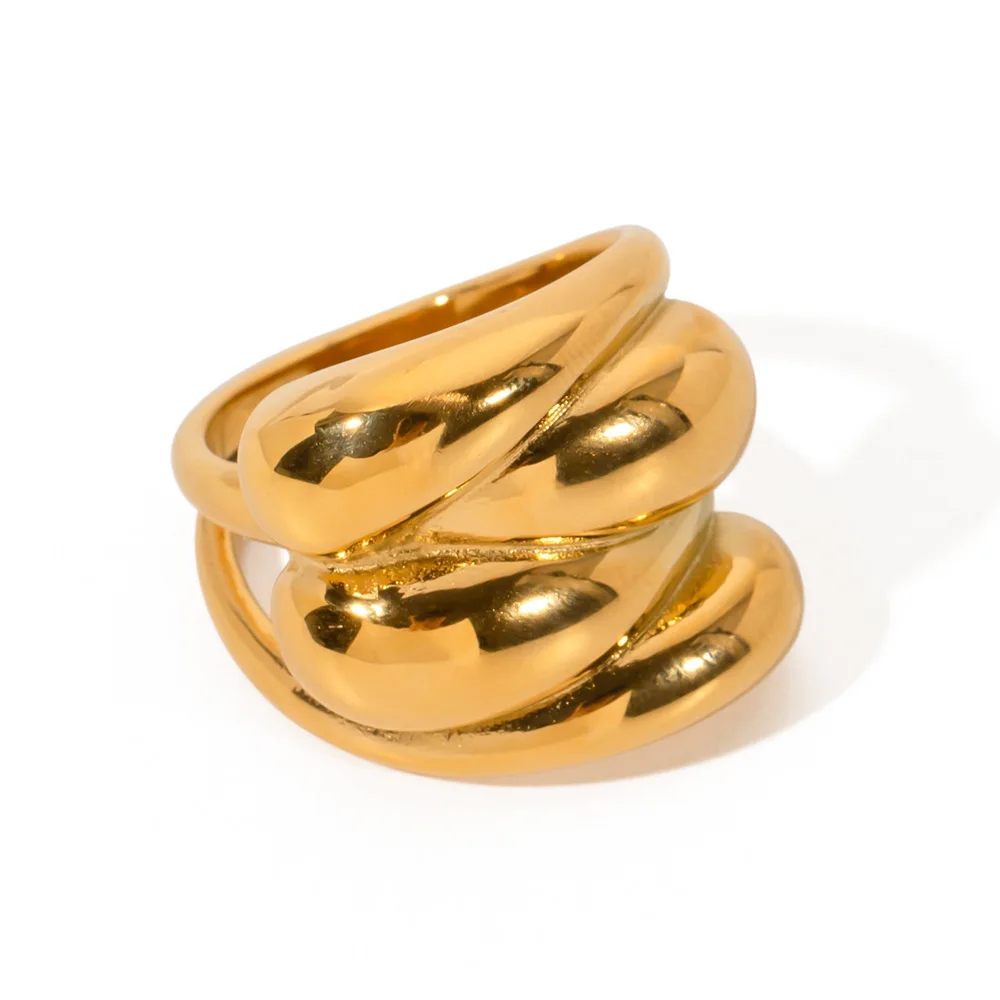 New INS Style Punk Rings Waterproof and Tarnish Free Gold Plated Fashion Rings For Lady Wholesale Titanium Steel Jewelry
New INS Style Punk Rings Waterproof and Tarnish Free Gold Plated Fashion Rings For Lady Wholesale Titanium Steel Jewelry