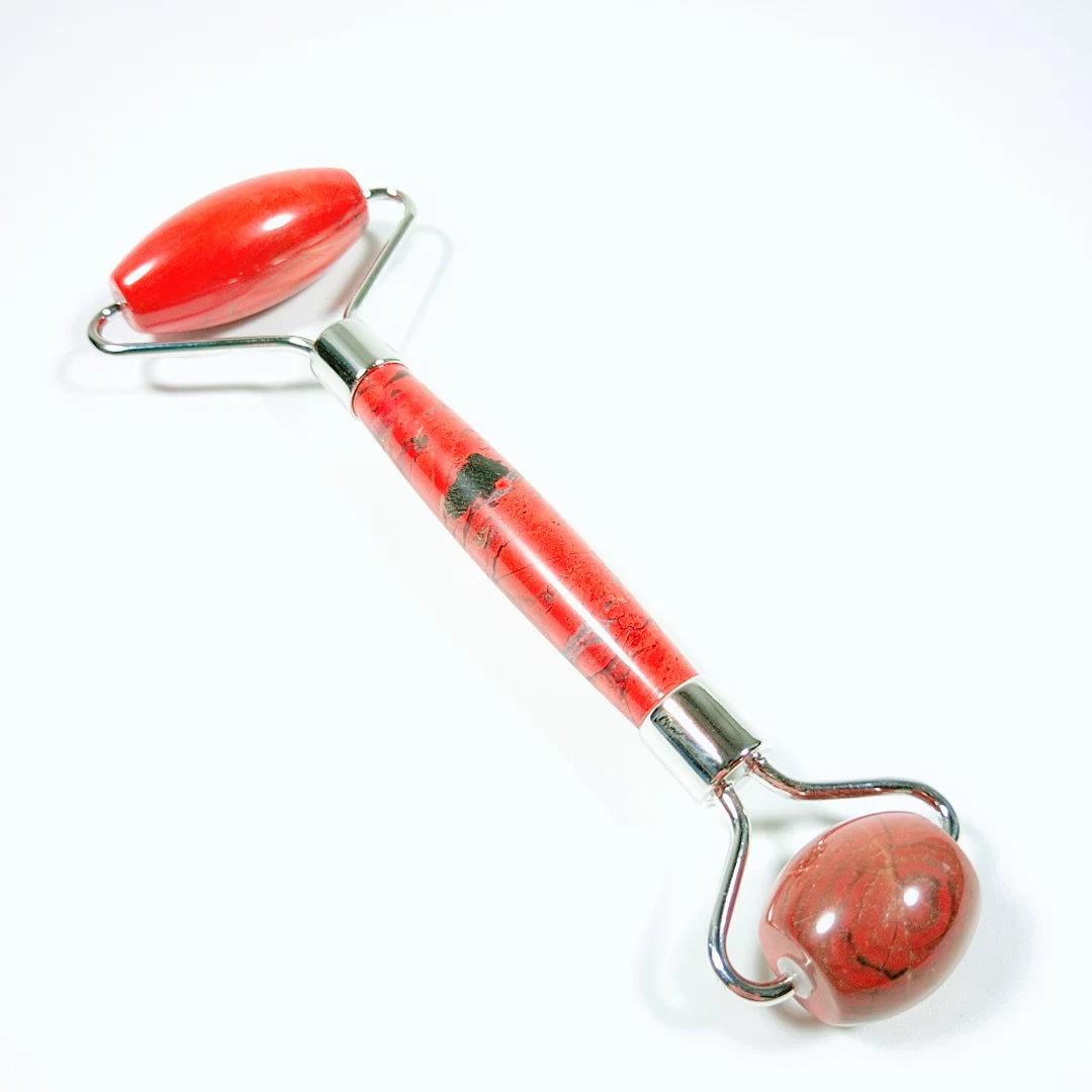 Red jasper Jade Roller Gua Sha, Face Roller, Facial Beauty Roller Skin Care Tools, Hongzhuo
Red jasper Jade Roller Gua Sha, Face Roller, Facial Beauty Roller Skin Care Tools, Hongzhuo
