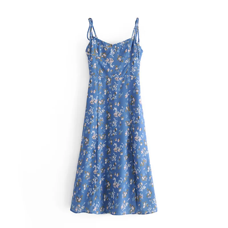 QZ708 New Stylish Floral Print High Waist Slit Dress Women Casual Spaghetti Strap Dresses Clothing Wholesale
QZ708 New Stylish Floral Print High Waist Slit Dress Women Casual Spaghetti Strap Dresses Clothing Wholesale