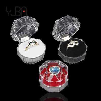 Transparent Crystal Graceful Dood Quality Gift transparent ring box Jewelry Packaging Boxes For Ringswholesale, White/red/black
Transparent Crystal Graceful Dood Quality Gift transparent ring box Jewelry Packaging Boxes For Ringswholesale, White/red/black